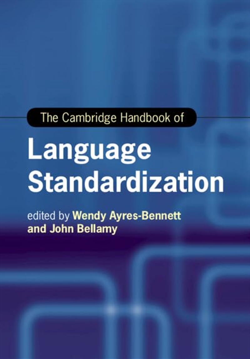 The Cambridge Handbook Of Language Stan/Product Detail/Language & Linguistics