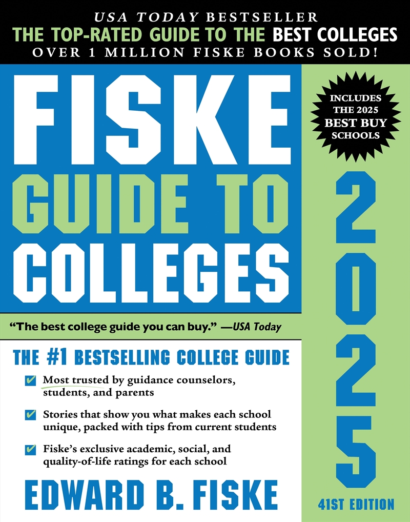 Fiske Guide to Colleges 2025/Product Detail/Education & Textbooks