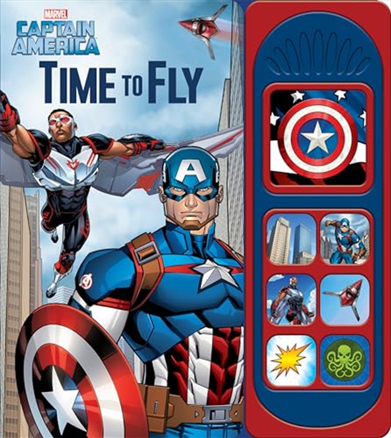 Marvel Captain America: Time To Fly Sound Book/Product Detail/Early Childhood Fiction Books