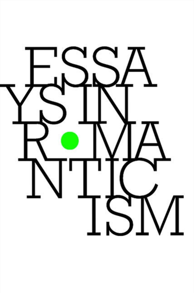 Essays In Romanticism, Volume 25.2 2018/Product Detail/Literature & Poetry