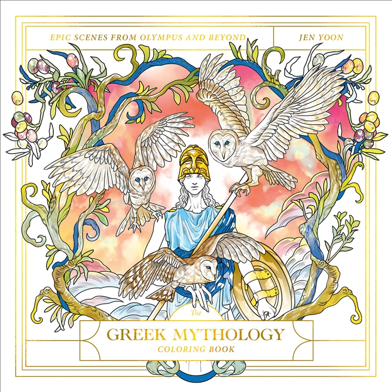 The Greek Mythology Coloring Book: Epic Scenes From Olympus And Beyond/Product Detail/Crafts & Handiwork