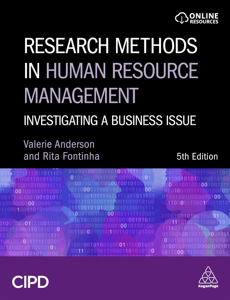 Research Methods In Human Resource Management: Investigating A Business Issue/Product Detail/Business Leadership & Management