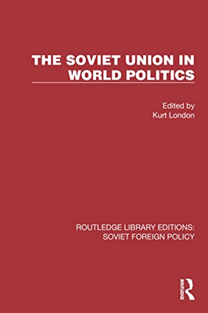 Soviet Union In World Politics/Product Detail/Politics & Government