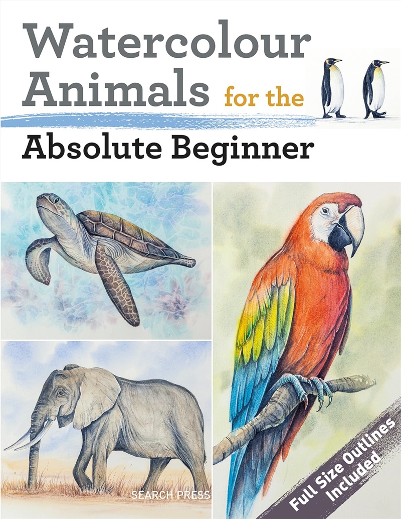Watercolour Animals for the Absolute Beginner (ABSOLUTE BEGINNER ART)/Product Detail/Crafts & Handiwork