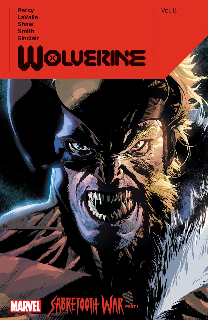 Wolverine By Benjamin Percy Vol. 8: Sabretooth War Part 1/Product Detail/Graphic Novels