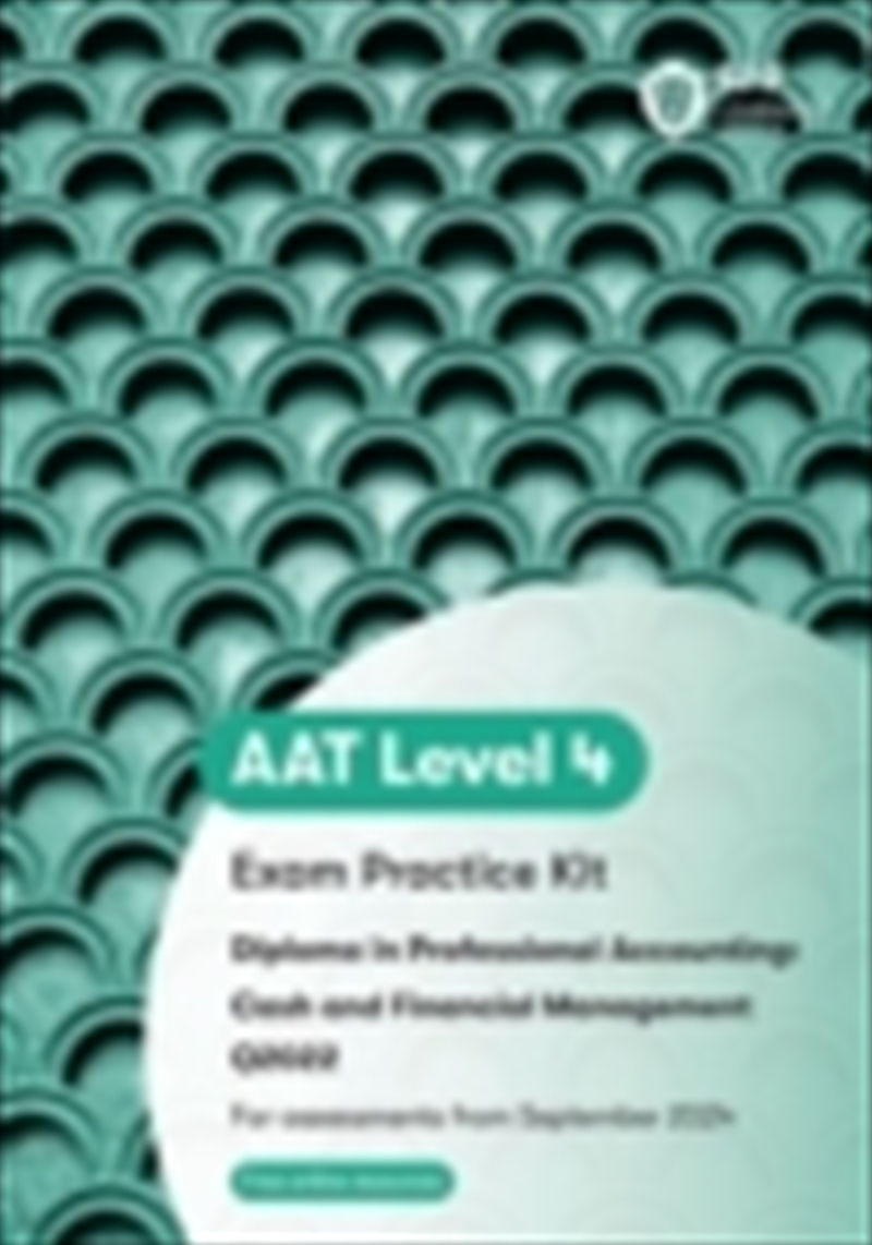 Aat Cash And Financial Management/Product Detail/Accounting & Finance