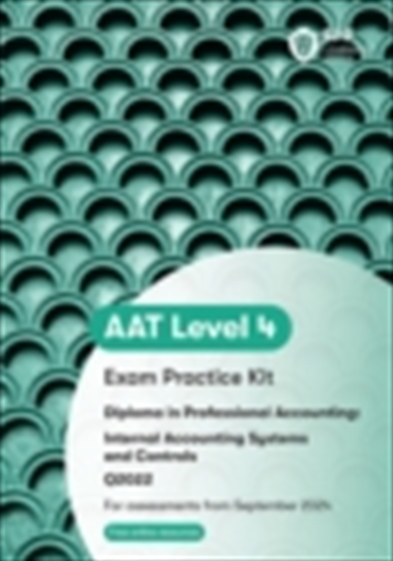 Aat Internal Accounting Systems And Controls/Product Detail/Accounting & Finance