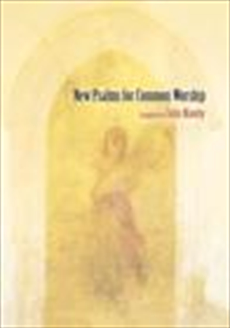 New Psalms For Common Worship/Product Detail/Religion & Beliefs