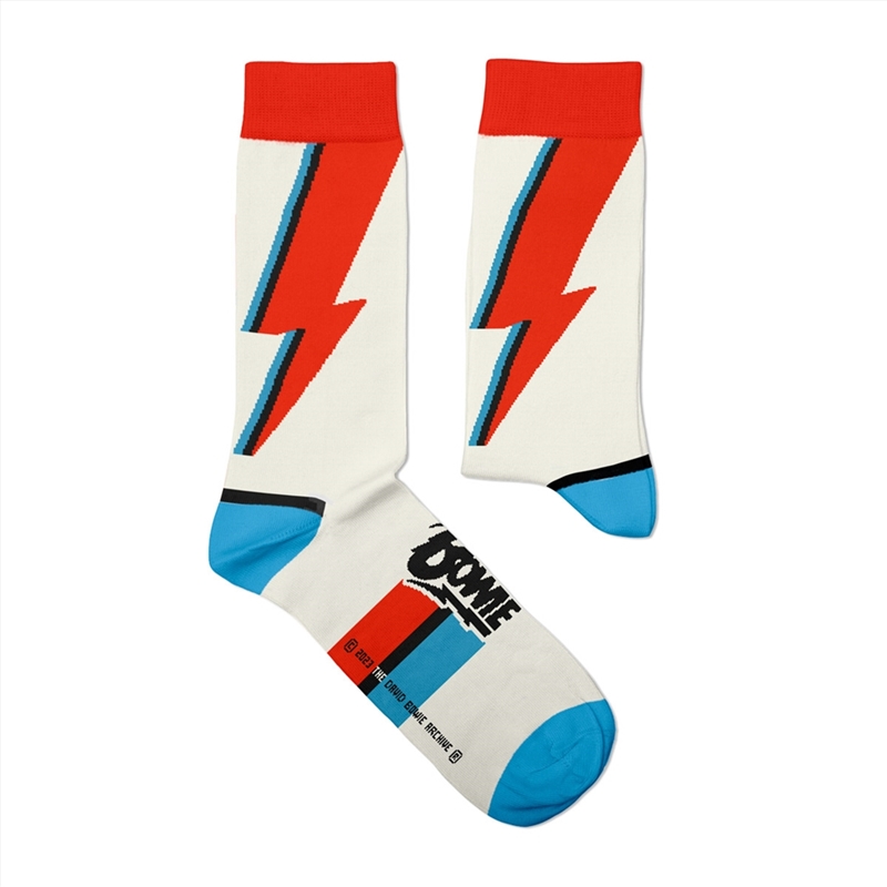 David Bowie Aladdin Sane - Medium (EUR 41-46/UK 7½-11½/US 8-12)/Product Detail/Socks