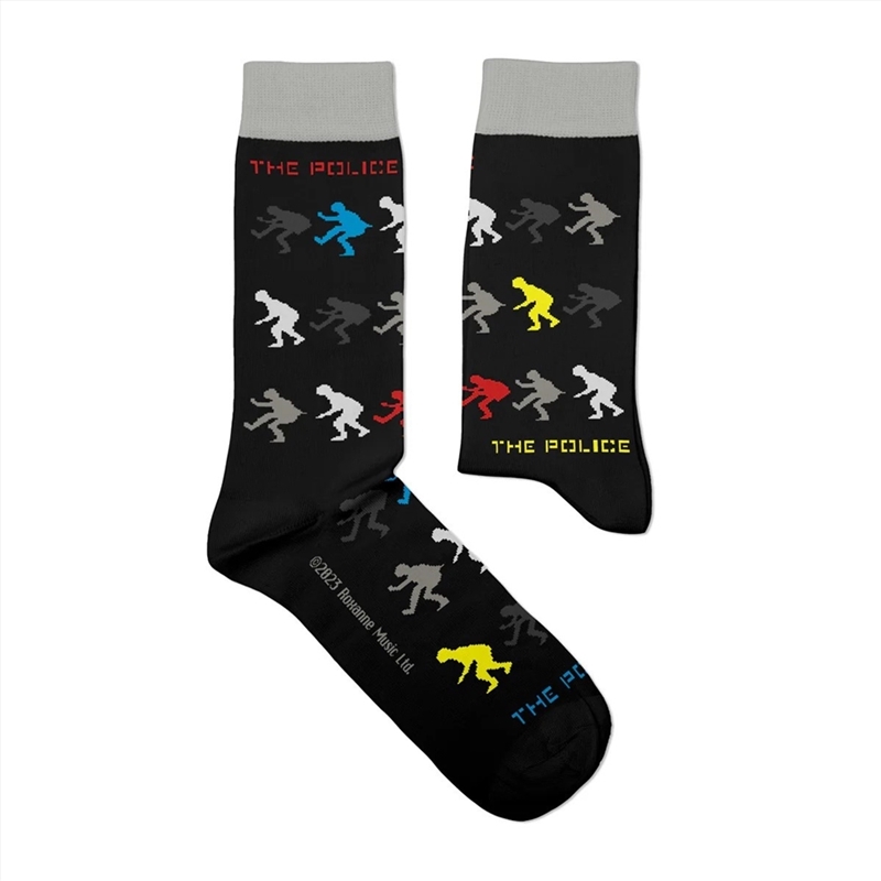Police The Classics - Large (EUR 41-46/UK 7½-11½/US 8-12)/Product Detail/Socks