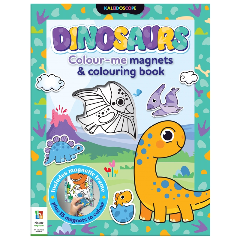Dinosaurs Colour-Me Magnets/Product Detail/Kids Colouring