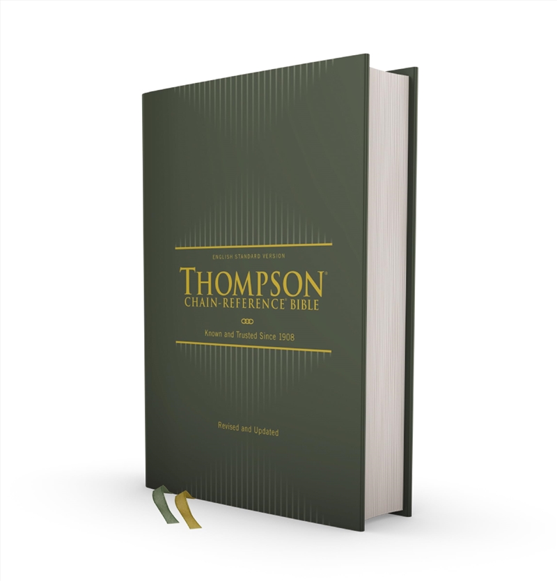 Esv, Thompson Chain-Reference Bible, Hardcover, Green, Red Letter/Product Detail/Religion & Beliefs