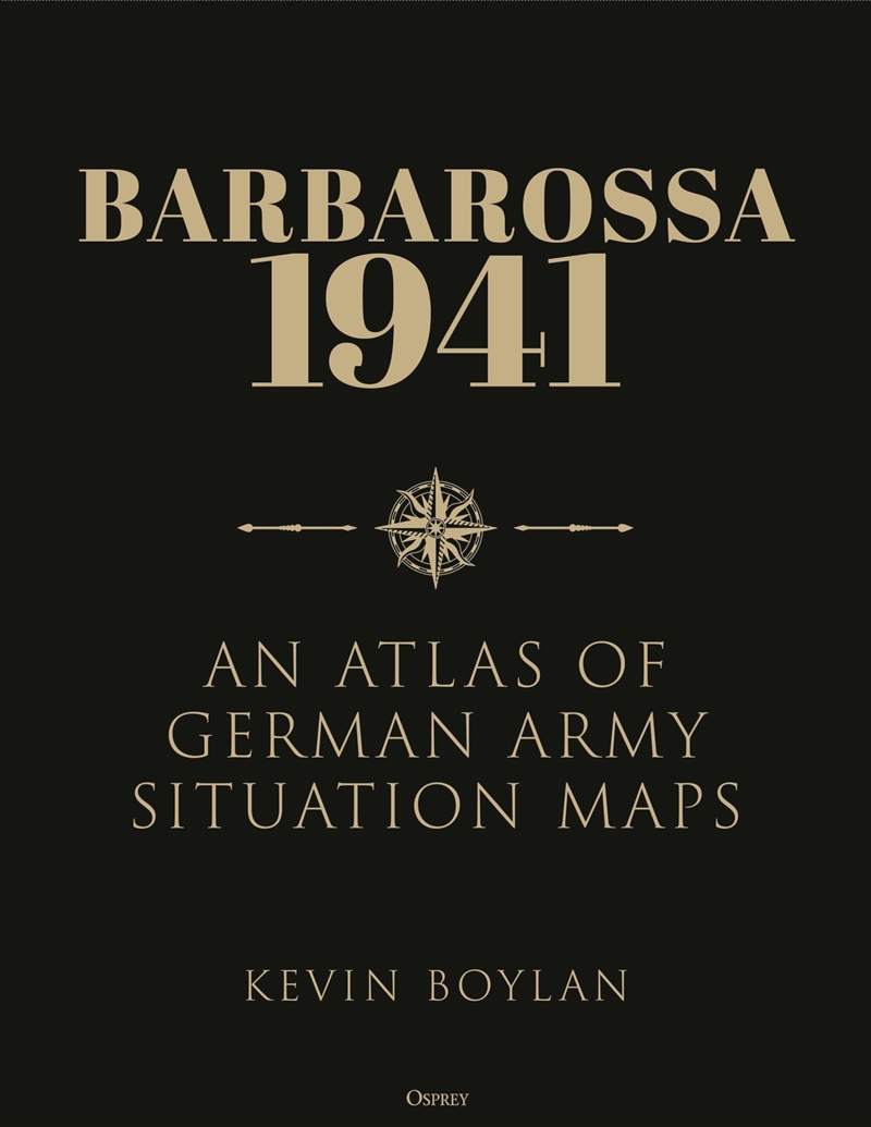 Barbarossa: An Atlas Of German Army Situation Maps/Product Detail/History