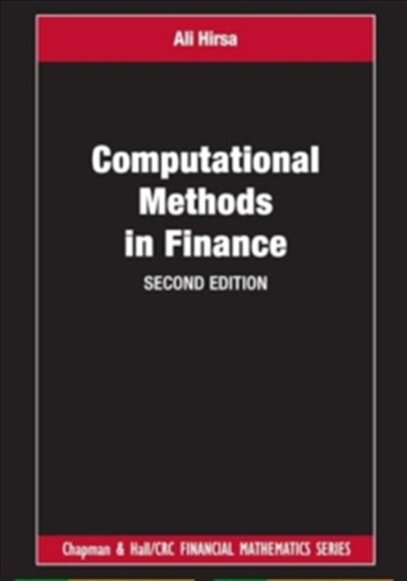 Computational Methods In Finance/Product Detail/Science