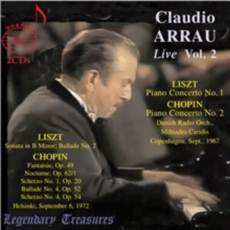 Claudio Arrau Live, Vol. 2/Product Detail/Classical