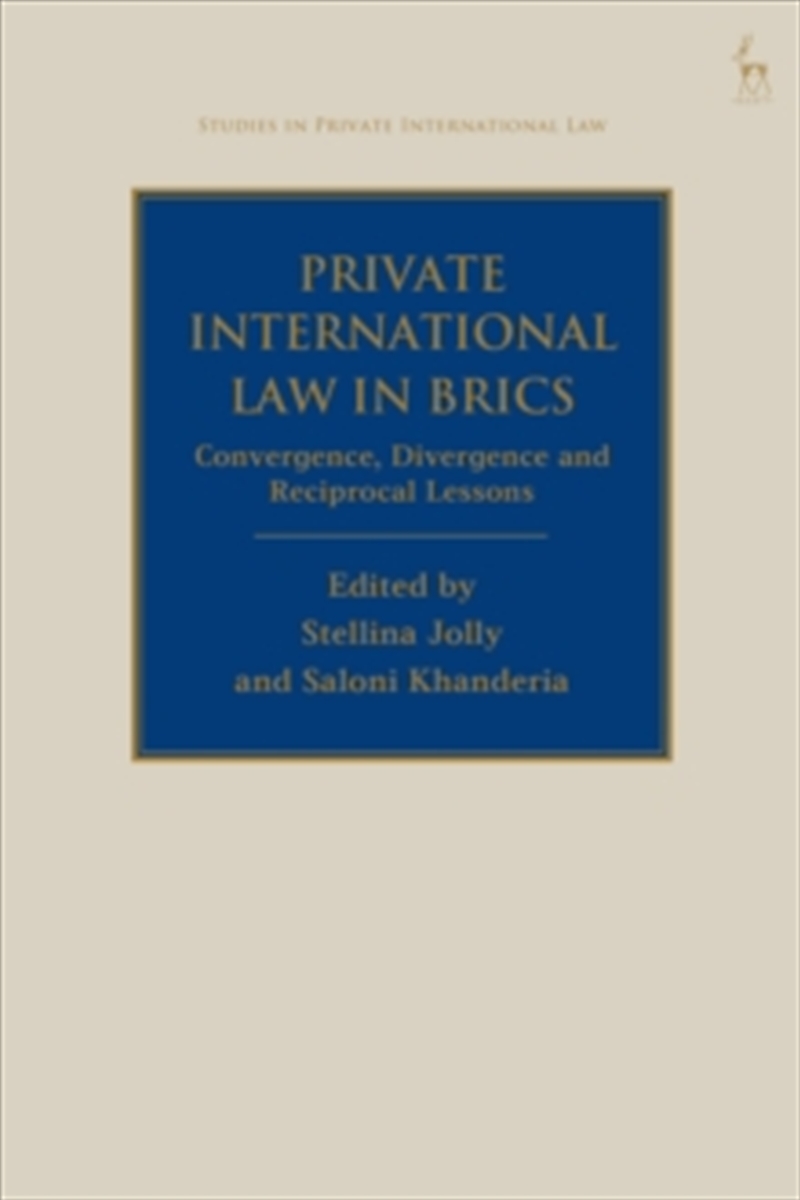 Private International Law In Brics : Convergence, Divergence And Reciprocal Lessons/Product Detail/Accounting, Business & Legal