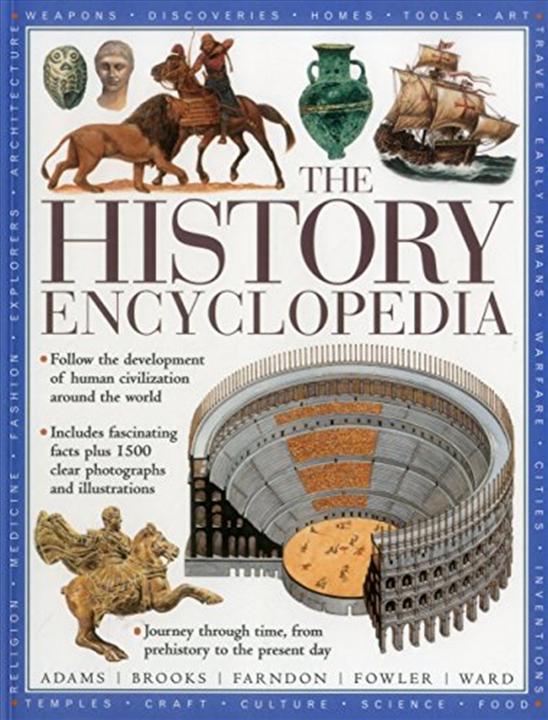 The History Encyclopedia: Follow The Development Of Human Civilization Around The World/Product Detail/Childrens