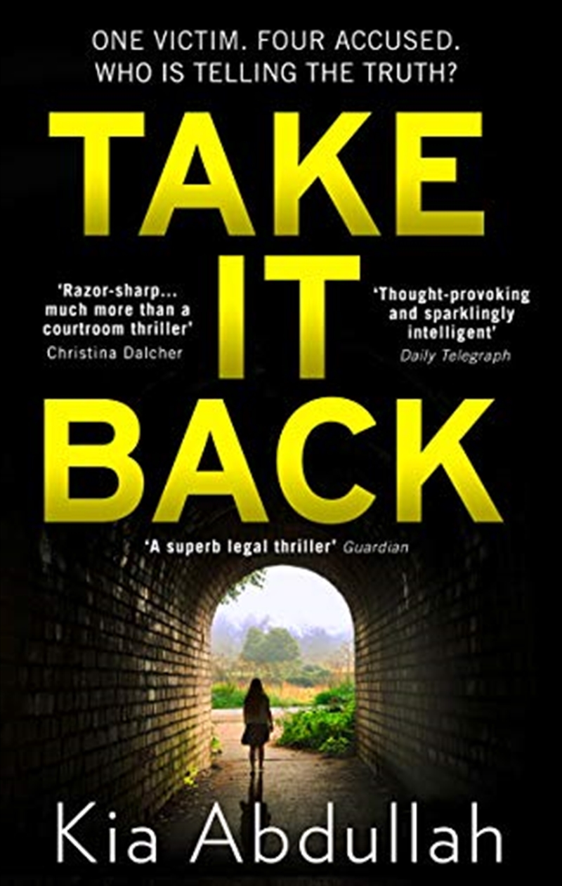 Take It Back: The Thrilling, Explosive And Shocking Novel That Has Everyone Gripped/Product Detail/Crime & Mystery Fiction