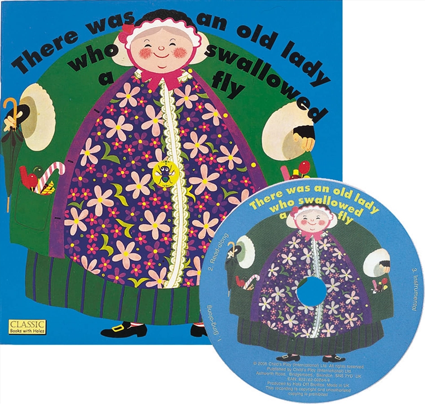 There Was An Old Lady Who Swallowed A Fly (Classic Books With Holes)/Product Detail/Early Childhood Fiction Books