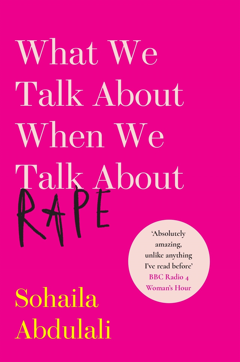 What We Talk About When We Talk About Rape/Product Detail/Adult Books