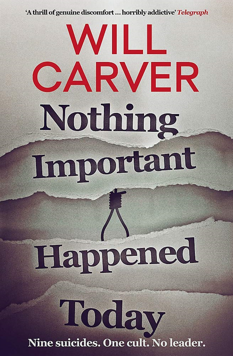 Nothing Important Happened Today/Product Detail/Crime & Mystery Fiction