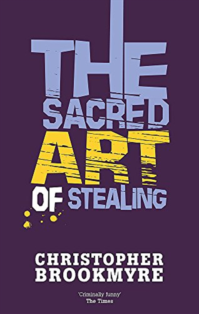 The Sacred Art Of Stealing/Product Detail/Crime & Mystery Fiction