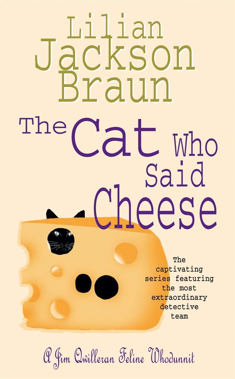 The Cat Who Said Cheese/Product Detail/Crime & Mystery Fiction