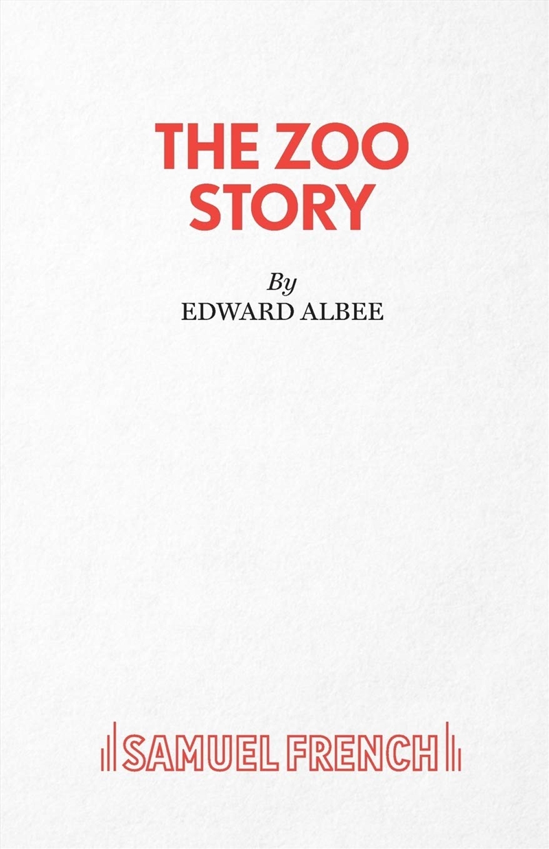 The Zoo Story: A Play/Product Detail/Literature & Plays