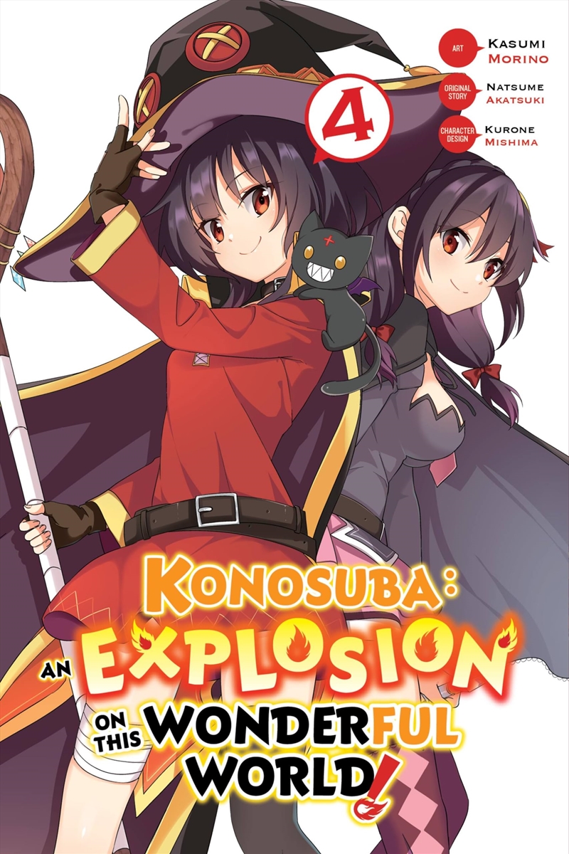 Konosuba: An Explosion On This Wonderful World!, Vol. 4 (Manga) (Konosuba: An Explosion On This Wond/Product Detail/Graphic Novels