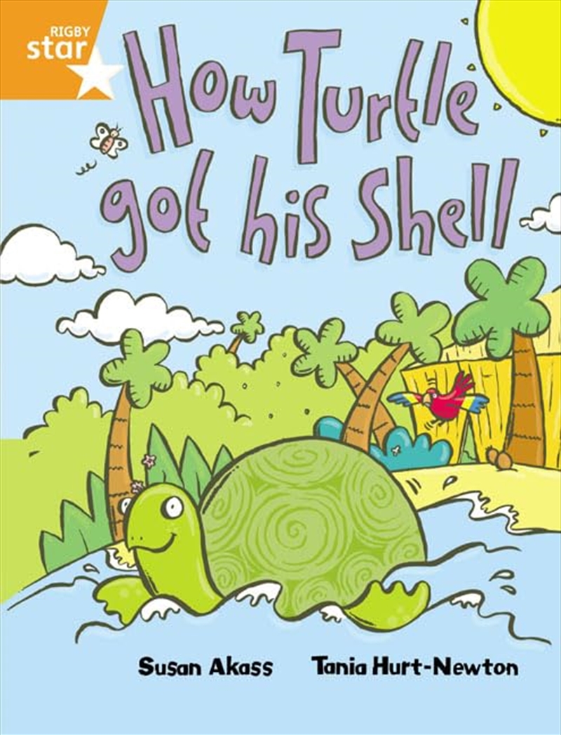 Rigby Star Guided 2 Orange Level, How The Turtle Got His Shell: Rigby Star Guided 2 Orange Level, Ho/Product Detail/Childrens Fiction Books