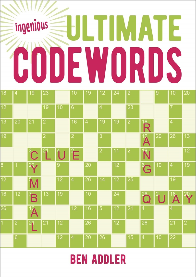 Ingenious Ultimate Codewords/Product Detail/Adults Activity Books