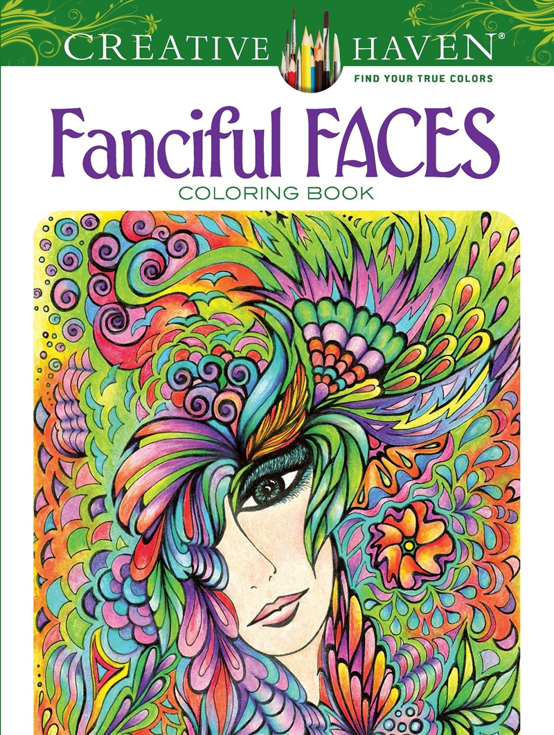 Fanciful Faces Coloring Book (Creative Haven)/Product Detail/Kids Activity Books