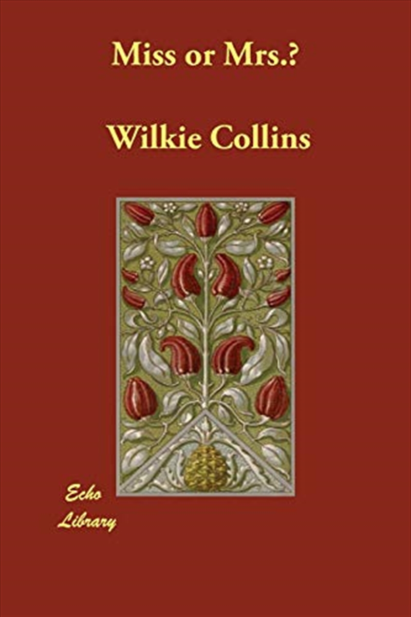 Miss Or Mrs.?/Product Detail/Crime & Mystery Fiction