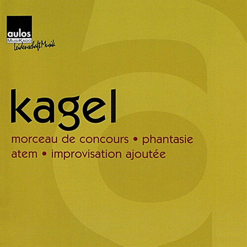 Kagel - A/Product Detail/Classical