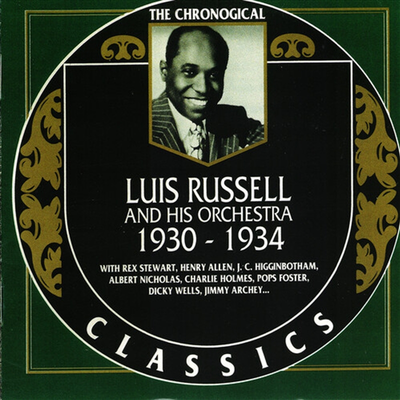 Chronological Luis Russell & His Orch 1930-1934/Product Detail/Jazz