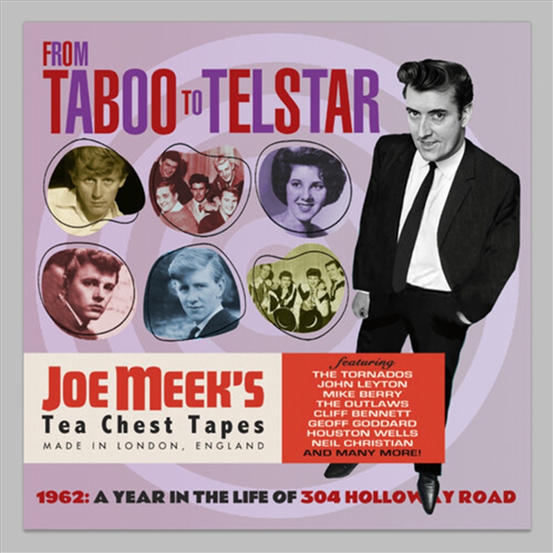 1962 From Taboo To Telstar - Hits, Misses, Outtakes, Demos And More 3CD Clamshell Box/Product Detail/Rock/Pop