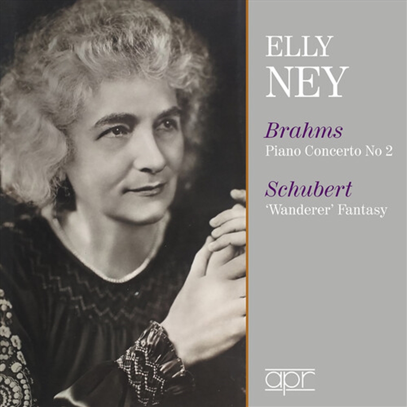 Elly Ney Plays Brahms & Schube/Product Detail/Classical