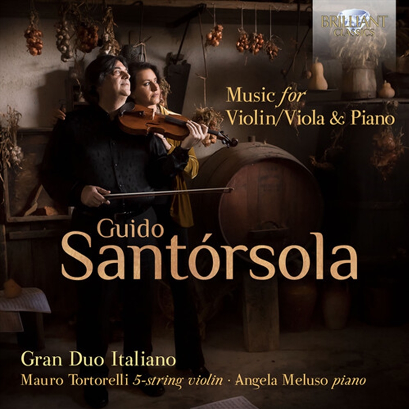 Santorsola: Music For Violin/Viola & Piano/Product Detail/Classical