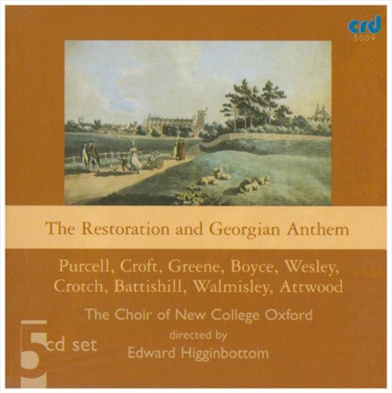 Purcell / Boyce: The Restoration & Georgian Anthem/Product Detail/Classical