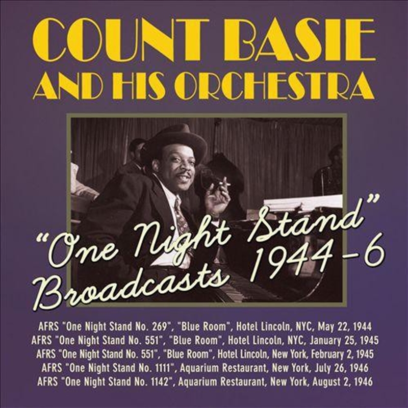 One Night Stand Broadcasts 1944-1946/Product Detail/Jazz