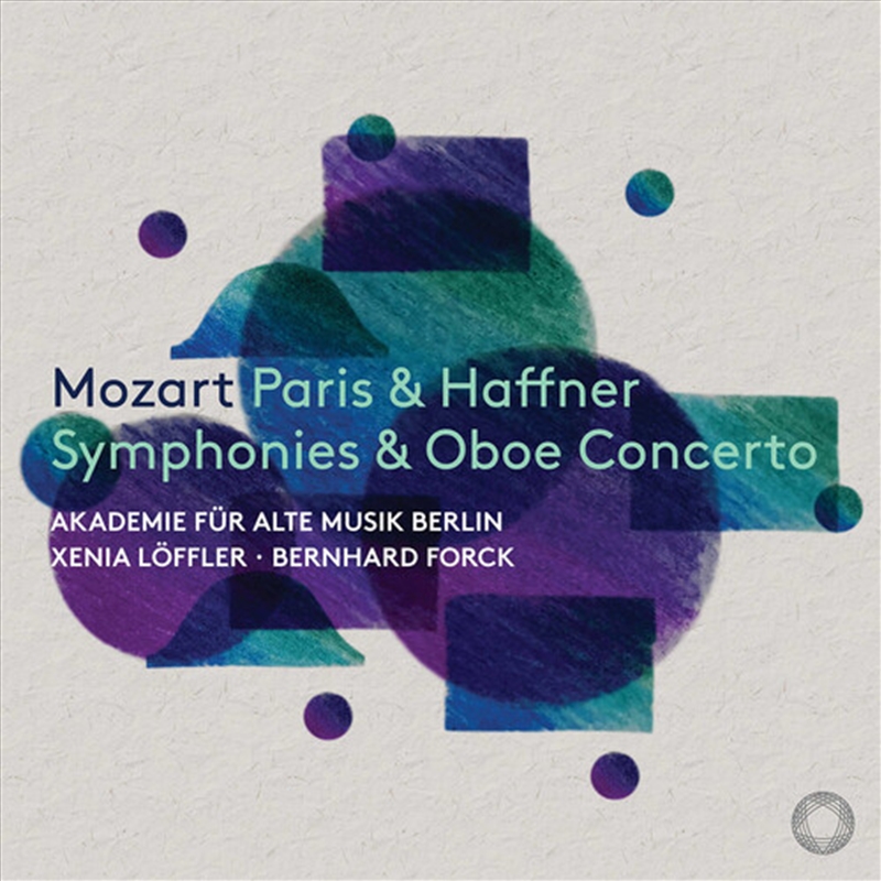 Mozart Paris & Haffner Symphonies & Oboe Concerto/Product Detail/Classical