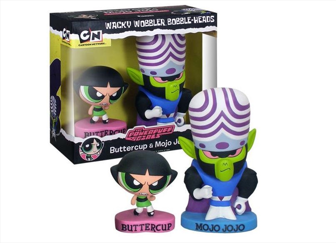 Buttercup & Mojo Jojo Wacky Wobbler 2 Pack/Product Detail/Figurines