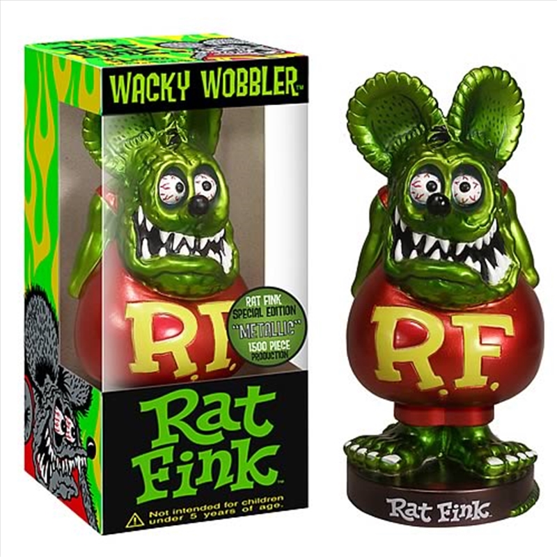 Metallic Green Wacky Wobbler/Product Detail/Figurines