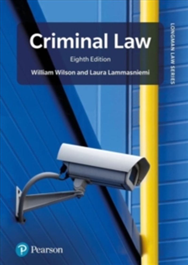 Llas Wilson Criminal Law/Product Detail/Law