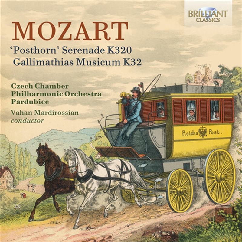 Mozart: "Posthorn" Serenade, K320; Gallimathias Musicum, K32/Product Detail/Classical