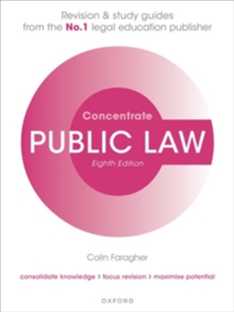 Public Law Concentrate/Product Detail/Law