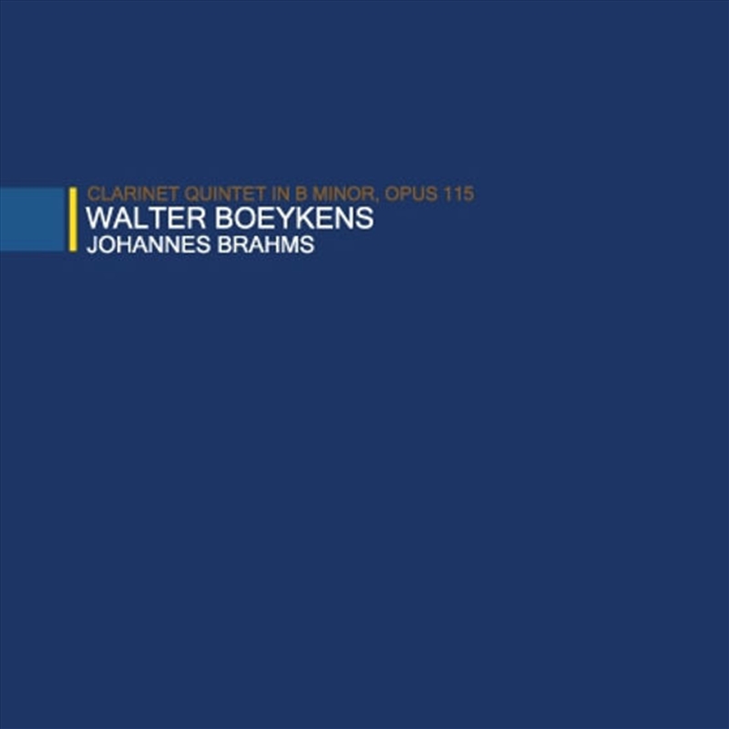 Clarinet Quintet In B Minor Op/Product Detail/Classical