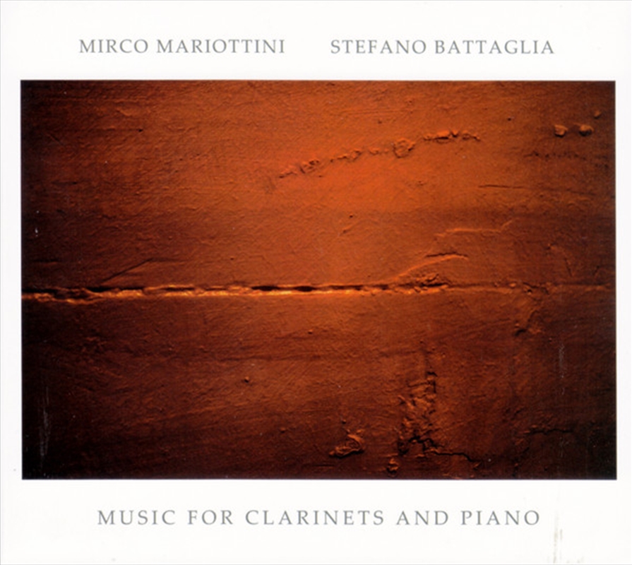 Music For Clarinets And Piano/Product Detail/Jazz