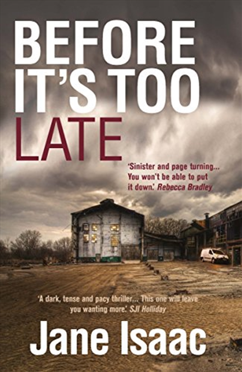 Di Will Jackman 1: Before It'S Too Late: Shocking. Page-Turning. Crime Thriller With Di Will Jackman/Product Detail/Crime & Mystery Fiction