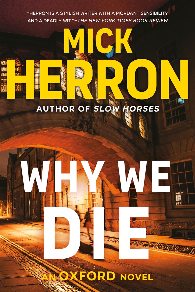 Why We Die (The Oxford Series)/Product Detail/Crime & Mystery Fiction